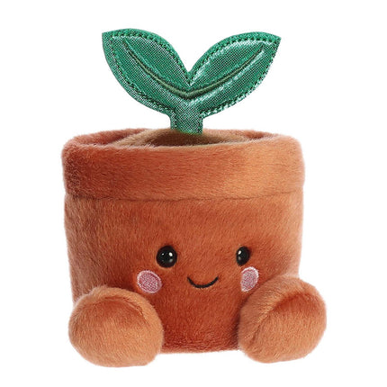 Aurora Palm Pals plyšák rostlina v květináči, 11 cm