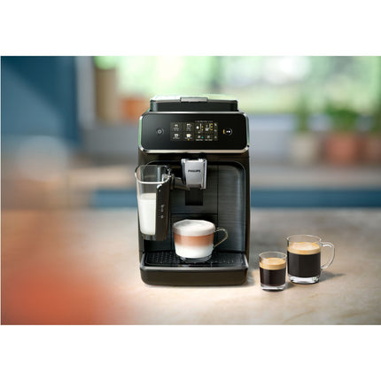 Vollautomatische Espressomaschine mit LatteGo Milchsystem, 4 Kaffeespezialitäten
