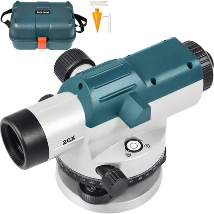 Automatic Optical Level 26X, 40mm Lens, IP54 Case