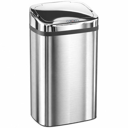 Automatic Sensor Trash Can, 30L Stainless Steel