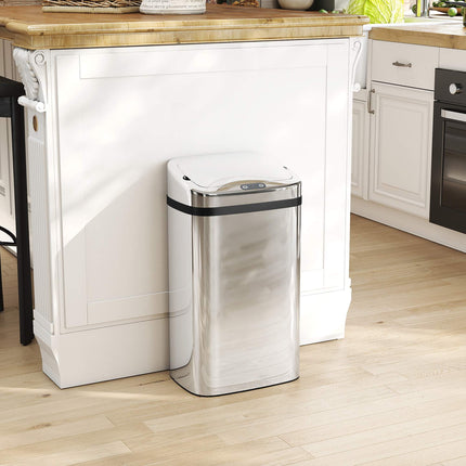 Automatic Sensor Trash Can, 30L Stainless Steel