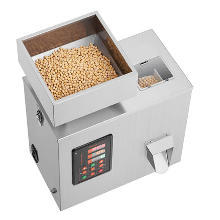 Automatic Weighing Powder Filler, 1–100 g, Stainless Steel