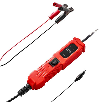 Automotive Circuit Tester, 6–36V DC, 13 ft Lighted Probe