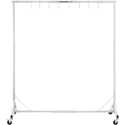 Automotive Paint Drying Rack, 5–7 Ft, 66 Lb, 8 Hooks