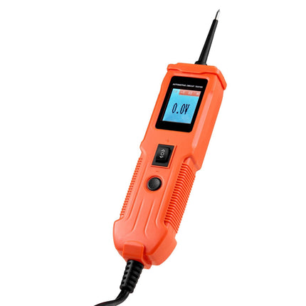 Automotive Power Circuit Tester, TFT Display, 13 ft Cable