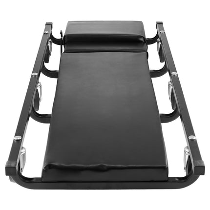 Automotive Rolling Creeper, 40 in, 300 lb, 6 Casters