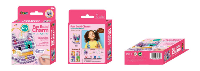 Avenir Fun Bead Charm Maak mijn eigen kat