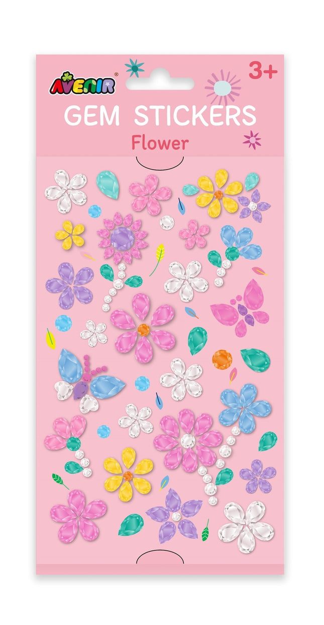 Avenir Gem Stickers Bloem
