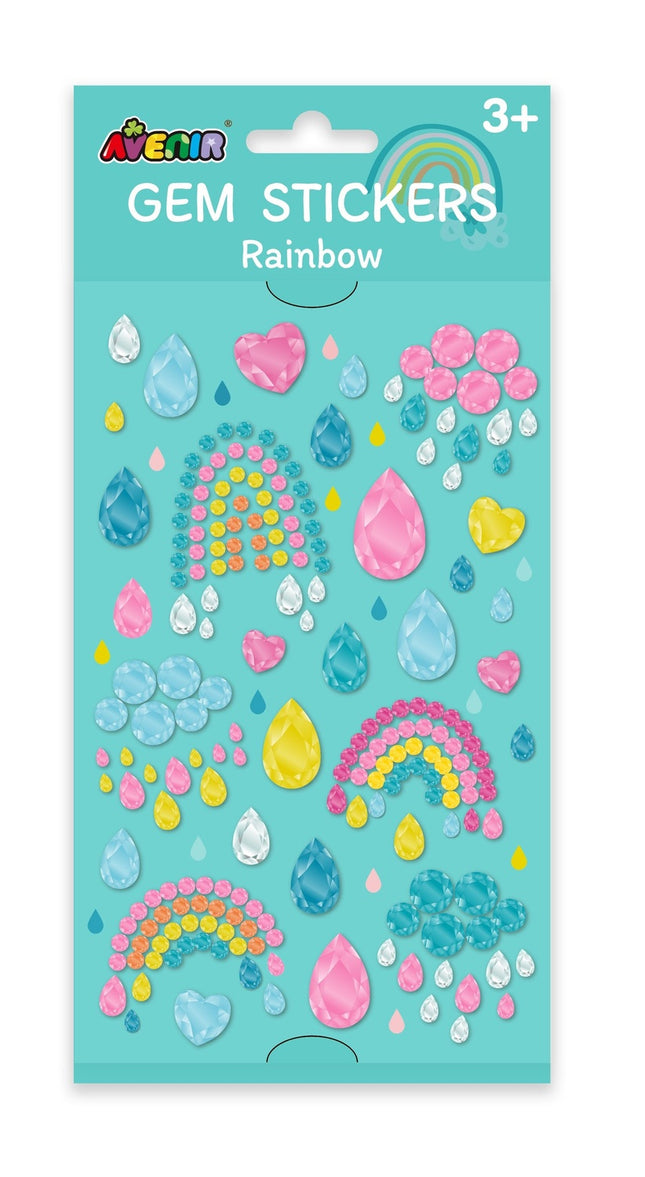 Avenir Gem Stickers Regenboog