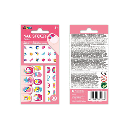 Avenir Nagelsticker Einhorn