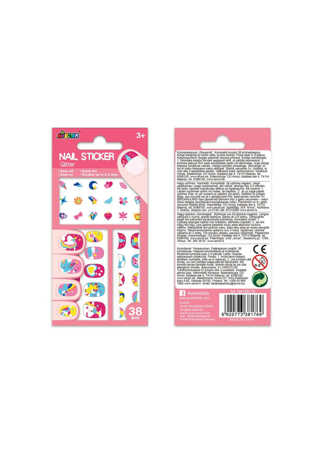 Avenir Nagelstickers Eenhoorn