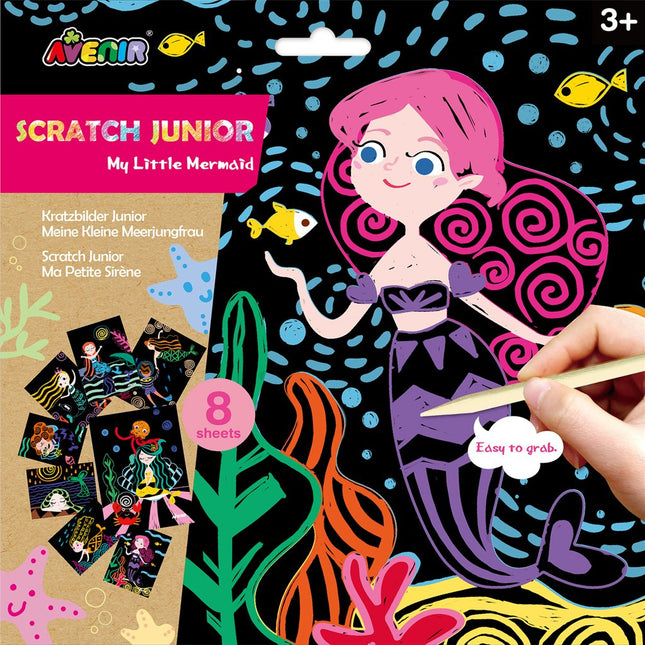 Avenir Scratch Junior Set Mijn Kleine Zeemeermin