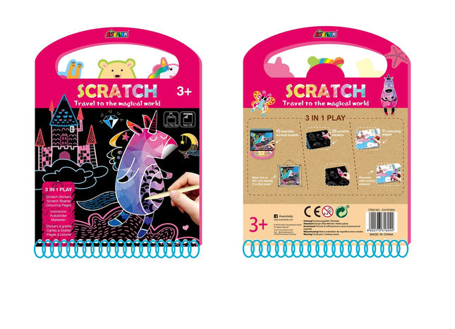 Avenir Scratch Set Reis naar de magische wereld