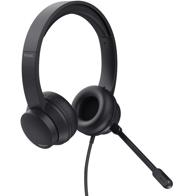 PC headset Ayda 3.5mm černá