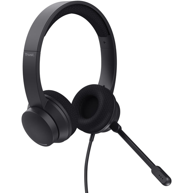 PC headset Ayda ENC USB černá