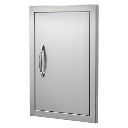 BBQ Access Door, 14x20 in Stainless Steel, Flush Mount