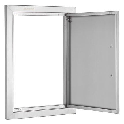 BBQ Access Door, 14x20 in Stainless Steel, Flush Mount