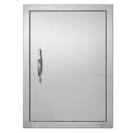 BBQ Access Door 16x22 in, Stainless Steel Flush Mount