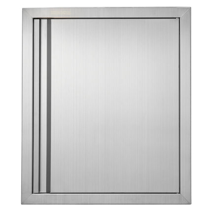 BBQ Access Door 18x21 In, Stainless Steel, Flush Mount