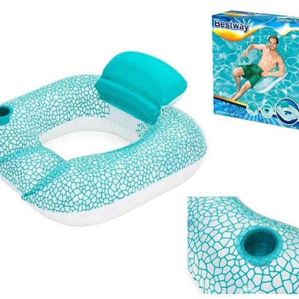 BESTWAY 43097 nafukovací křeslo s opěradlem