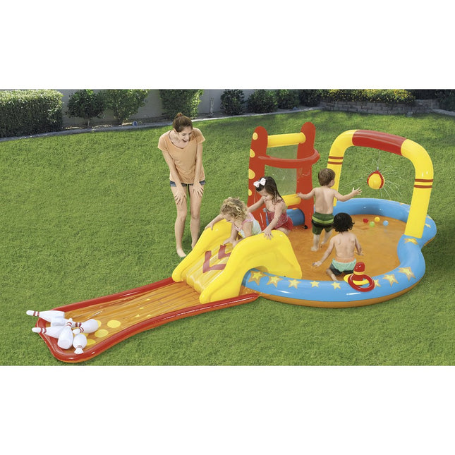 BESTWAY 53068 nafukovací hřiště 435x213x117cm