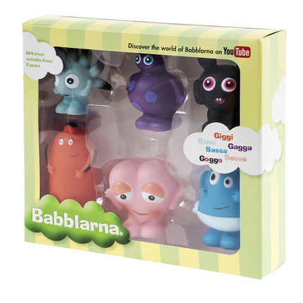 Babblerna plastové figurky, GS Mix 6 ks