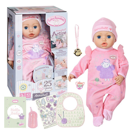 Baby Annabell interaktivní panenka Annabel 43 cm