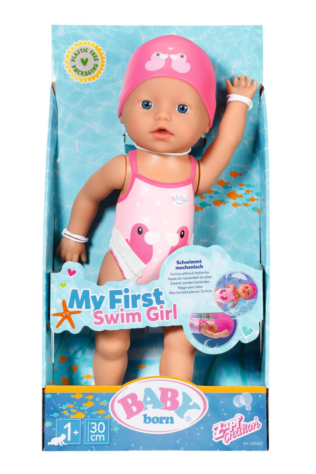 Baby Born plavající panenka Lissi, 30 cm
