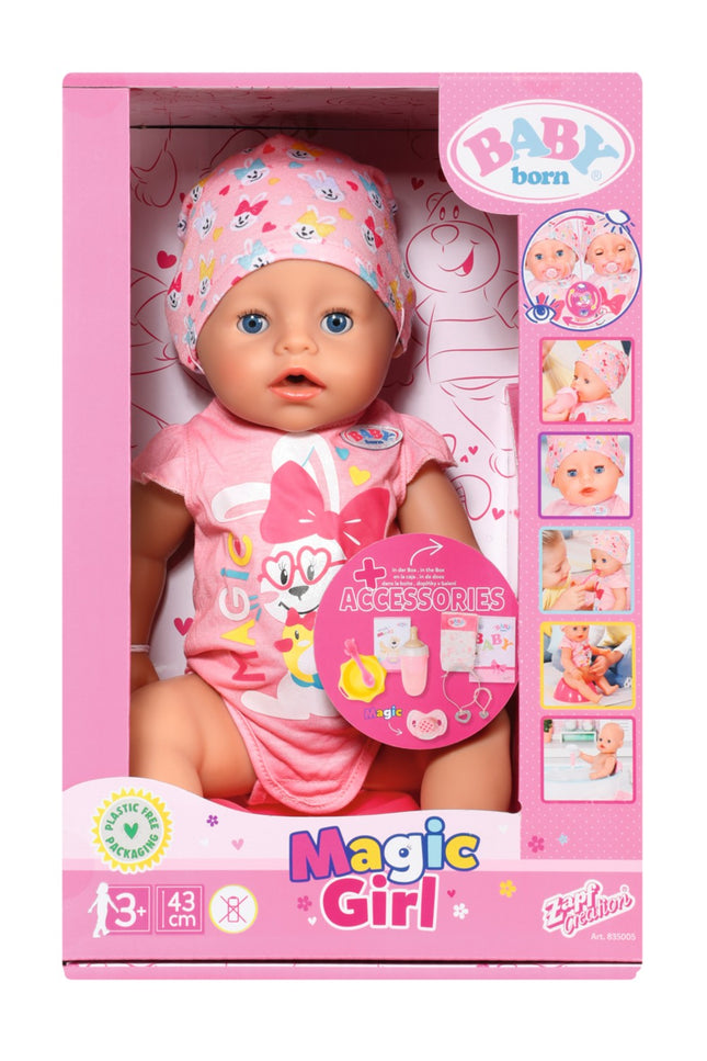 Baby Born panenka Magic holčička 43 cm