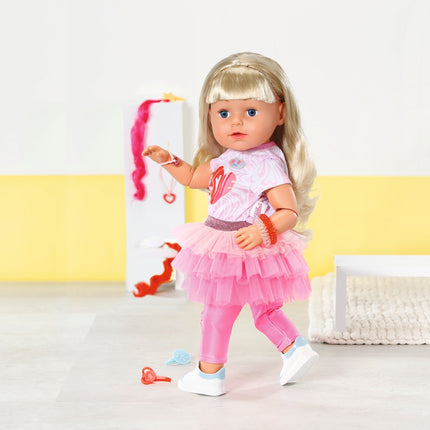 Baby Born panenka sestřička Style & Play blond, 43 cm