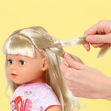 Baby Born panenka sestřička Style & Play blond, 43 cm