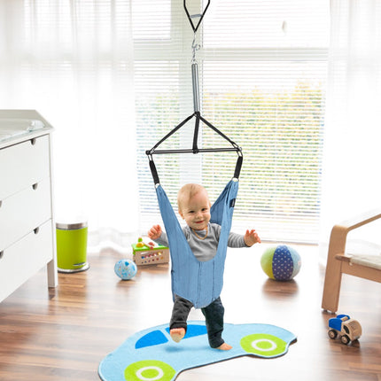 Dětské skákadlo do dveří, nastavitelné popruhy, max. 12 kg