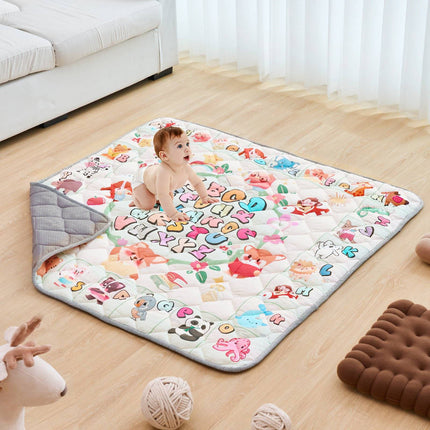 Baby Play Mat 50 x 50 in, 0.8 in Thick, Non-Slip, Washable
