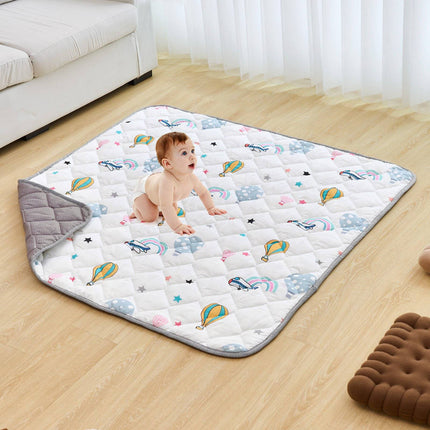 Baby Play Mat 50x50 in, Non-Slip, Waterproof, Washable