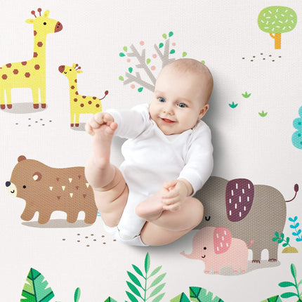 Baby Play Mat 55 x 82 in, Non-Slip Waterproof