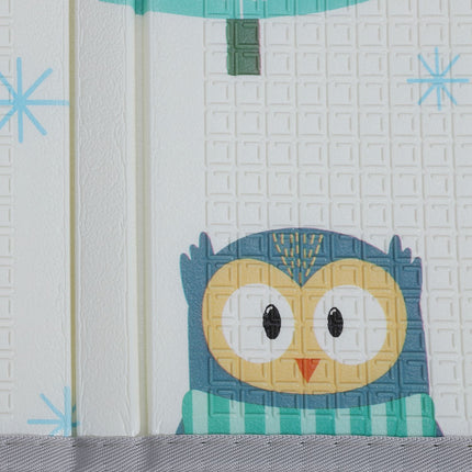 Dětská hrací podložka, zvířecí vzor, pěna, tloušťka 1.5 cm, protiskluzová