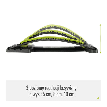 Napínač zad s magnety, zelená, úleva od bolesti