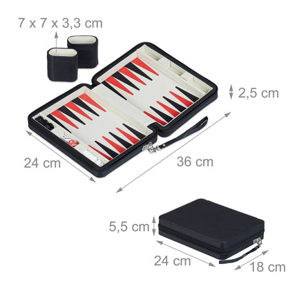Backgammon cestovní hra