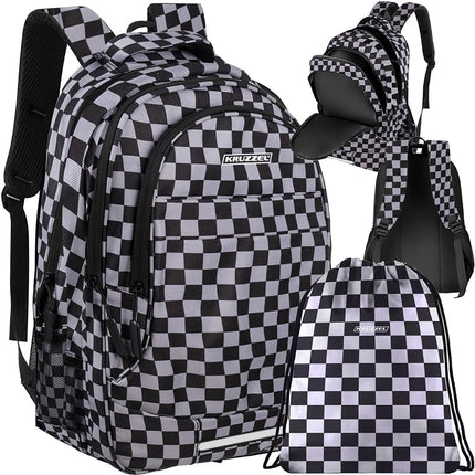 Batoh 22L – šachovnice Kruzzel 24530