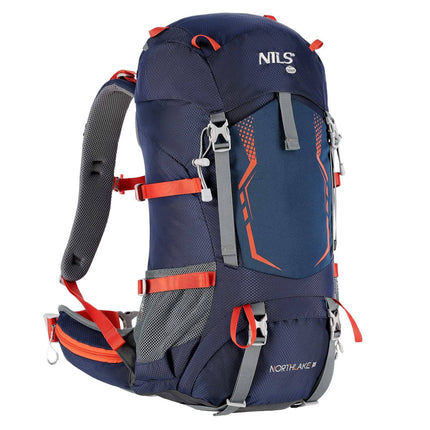 Batoh 40L, turistický, tmavě modrá, lehký