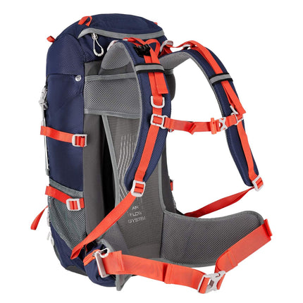 Batoh 40L, turistický, tmavě modrá, lehký