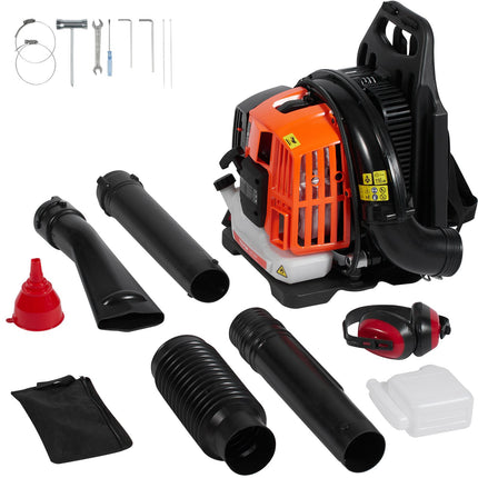 Backpack Leaf Blower – 52cc 2-Cycle Gas, 480 CFM