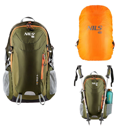 Batoh, turistická zelená, objem 40L