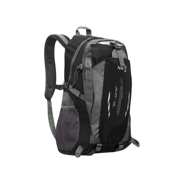 Batoh pro turisty, černá, objem 40L