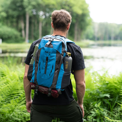 Batoh pro turisty, modrá, objem 40L