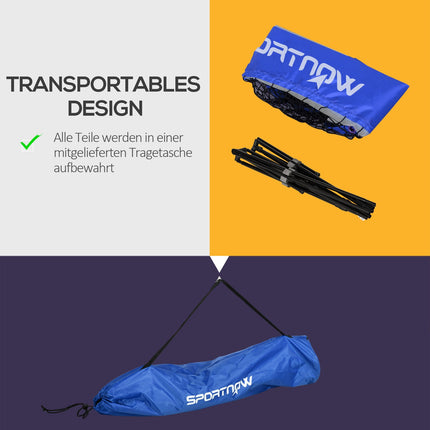 Adjustable badminton and tennis net set - indoor/outdoor use