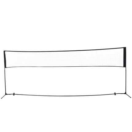 Portable badminton, volleyball, tennis net 2 heights 94/158 cm