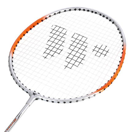 Sada badmintonových raket – pro 2 hráče, ocel, včetně košíčků