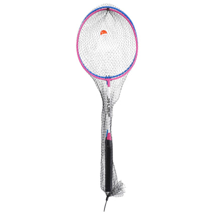 Sada badmintonových raket – ocel, 2 rakety + košíček