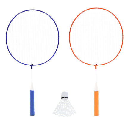 Badmintonová sada – 2 rakety, juniorské košíčky, ocel